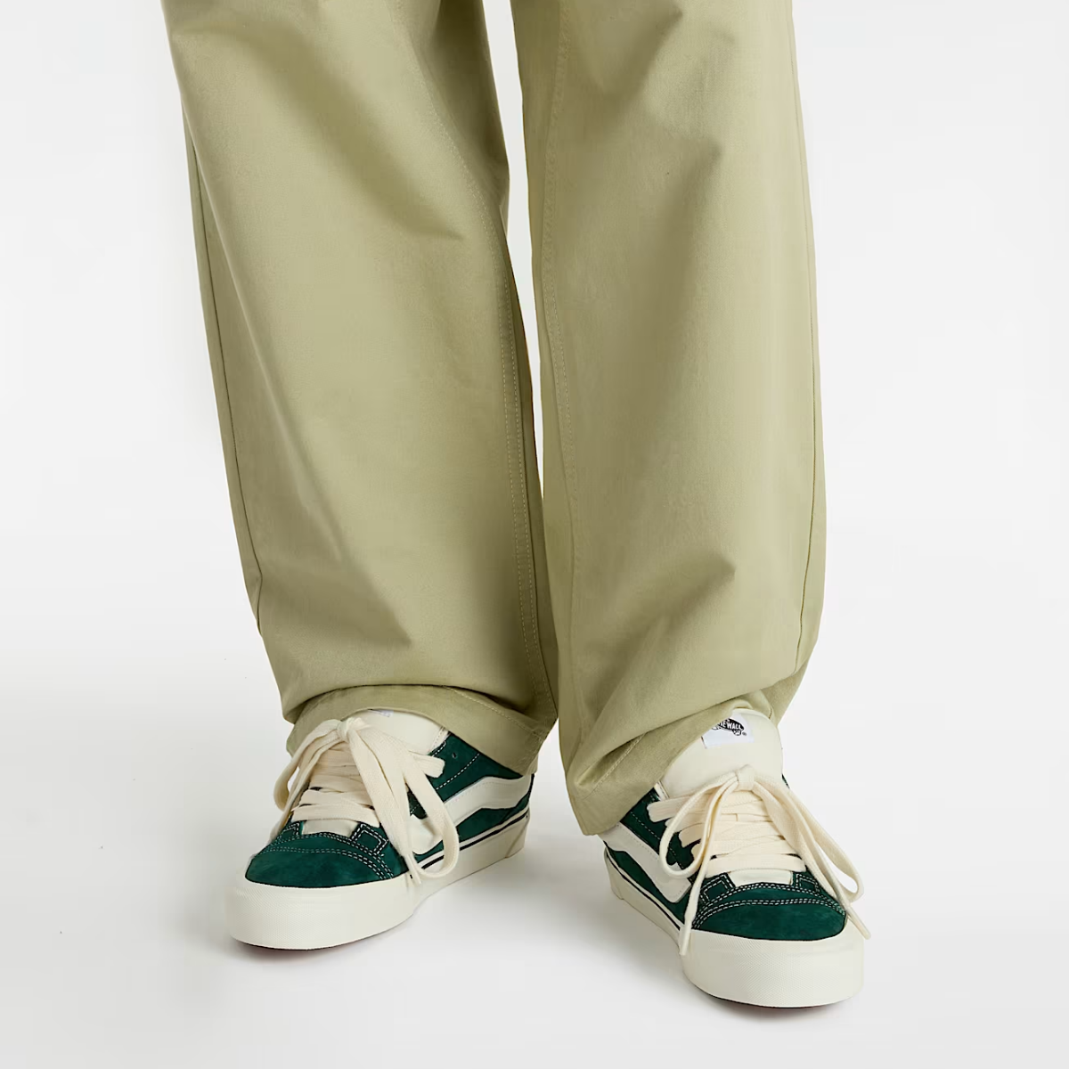 VANS SKOOL KNU GREEN/WHITE