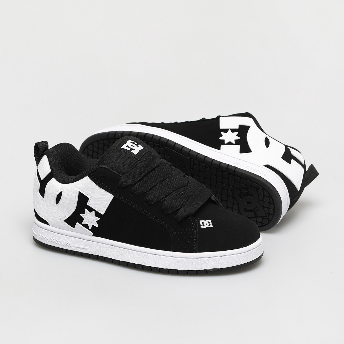 DC COURT GRAFFIK BLACK/WHITE